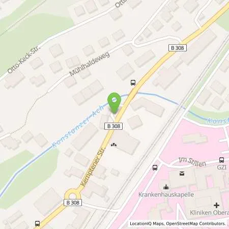 Standortübersicht der Tankstelle AVIA Tankstelle in 87509 Immenstadt