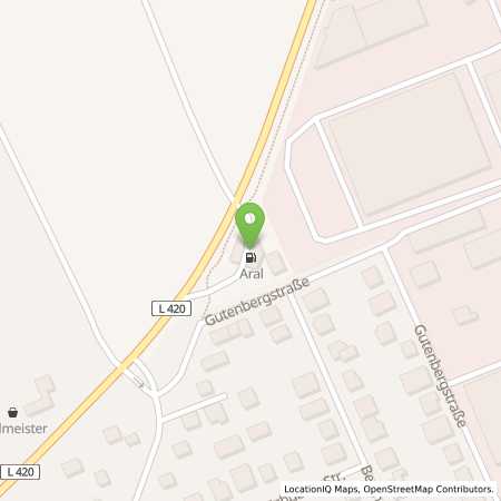 Standortübersicht der Benzin-Super-Diesel Tankstelle: Aral Tankstelle in 55435, Gau-Algesheim