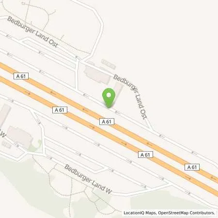 Standortübersicht der Tankstelle Aral Tankstelle, BAT BEDBURGER LAND OST in 50181 Bedburg