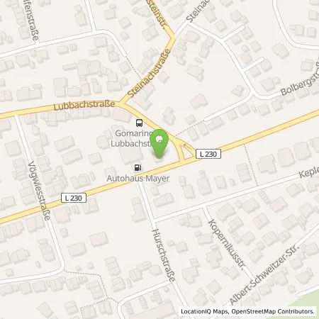 Standortübersicht der Tankstelle MTB Tankstelle in 72810 Gomaringen