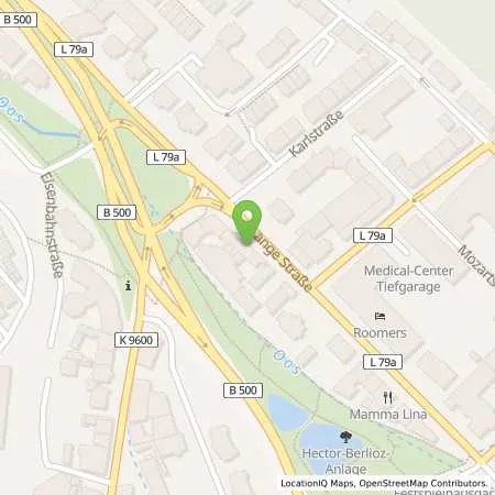 Standortübersicht der Tankstelle Shell Baden-Baden Langestr. 104 in 76530 Baden-Baden