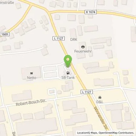 Standortübersicht der Tankstelle LABAG Raiffeisen eG in 71563 Affalterbach