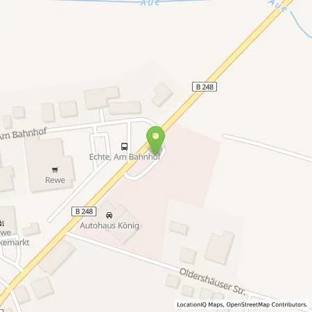 Standortübersicht der Tankstelle Aral Tankstelle in 37589 Echte