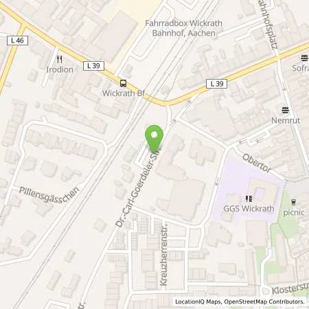 Standortübersicht der Tankstelle HAWA Flüssiggas GmbH in 41189 Mönchengladbach