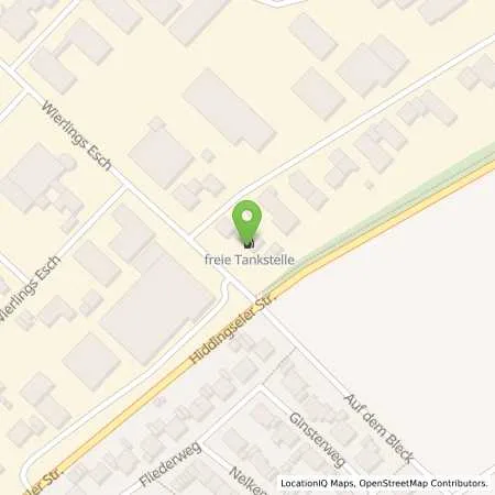 Standortübersicht der Tankstelle Gebr. Maak GbR SB-Tankstelle in 48249 Dülmen