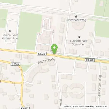 Standortübersicht der Tankstelle LEIPZIG in 04159 Leipzig