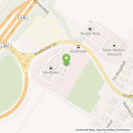 Standortübersicht der Tankstelle Andreas Slany in 34225 Baunatal