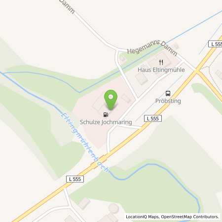 Standortübersicht der Benzin-Super-Diesel Tankstelle: Tankstelle Schulze Jochmaring in 48268, Greven