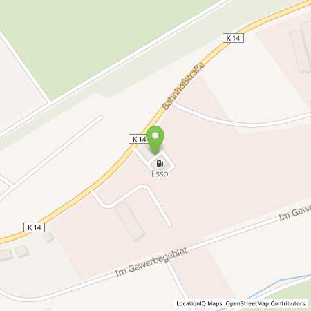 Standortübersicht der Benzin-Super-Diesel Tankstelle: Esso Tankstelle in 99894, FRIEDRICHRODA