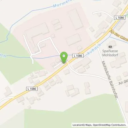 Standortübersicht der Tankstelle Calpam Tankstelle in 07987 Mohlsdorf