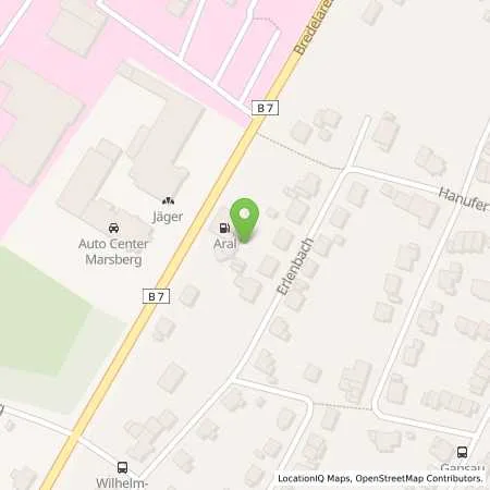 Standortübersicht der Tankstelle Aral Tankstelle in 34431 Marsberg