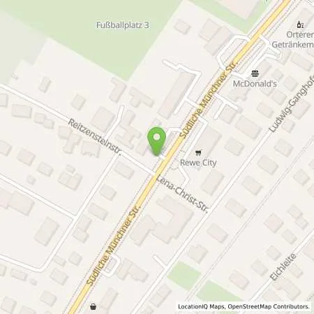 Standortübersicht der Tankstelle Shell Gruenwald Suedliche Muenchner Str. 27 in 82031 Gruenwald