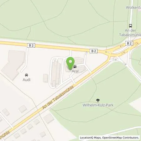 Standortübersicht der Tankstelle Aral Tankstelle in 04277 Leipzig