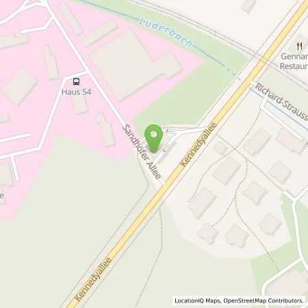 Standortübersicht der Tankstelle Shell Frankfurt Am Main Kennedyallee 120 in 60596 Frankfurt Am Main