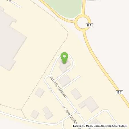 Standortübersicht der Tankstelle AVIA Kurt Günther in 99819 Krauthausen