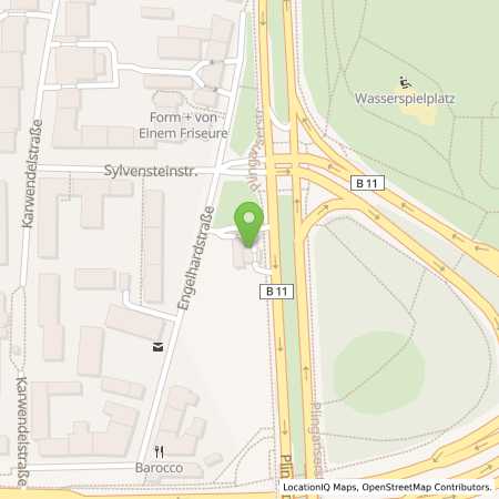 Standortübersicht der Benzin-Super-Diesel Tankstelle: Aral Tankstelle in 81369, München