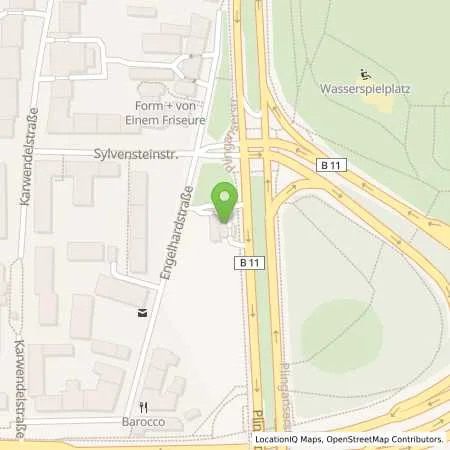 Standortübersicht der Tankstelle Aral Tankstelle in 81369 München