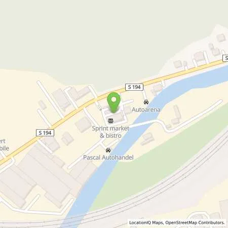 Standortübersicht der Tankstelle Sprint Dresden Tharandter Str. in 01187 Dresden