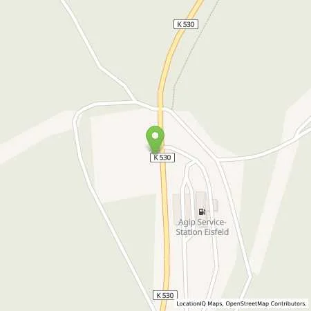 Standortübersicht der Tankstelle ENI in 98673 Eisfeld (Guest)