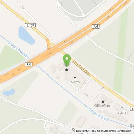 Standortübersicht der Tankstelle Shell Saarbruecken Provinzialstr. 2 in 66130 Saarbruecken