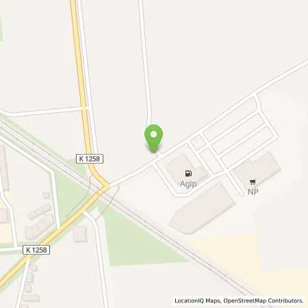 Standortübersicht der Tankstelle ZERBST - KASTANIENALLEE in 39261 Zerbst