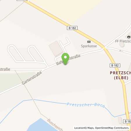 Standortübersicht der Benzin-Super-Diesel Tankstelle: AGRAVIS Ost GmbH & Co. KG in 06909, Pretzsch