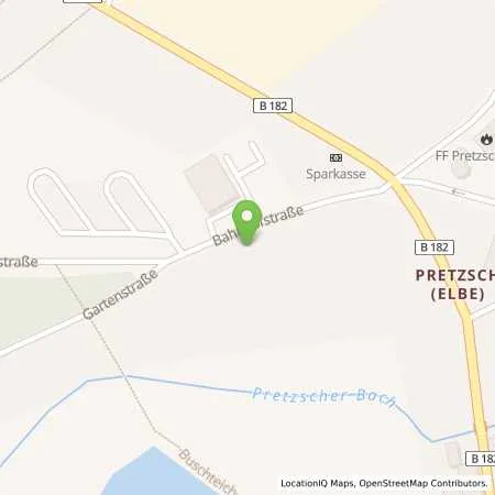 Standortübersicht der Tankstelle AGRAVIS Ost GmbH & Co. KG in 06909 Pretzsch