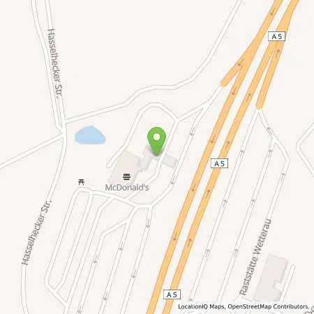 Standortübersicht der Tankstelle Aral Tankstelle, BAT WETTERAU WEST in 61239 Ober-mörlen