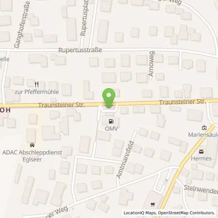 Standortübersicht der Tankstelle Teisendorf Traunsteiner Str. 13 in 83317 Teisendorf