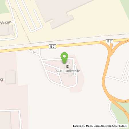 Standortübersicht der Benzin-Super-Diesel Tankstelle: EISENBERG - JENAER STR. 71 in 07607, Eisenberg
