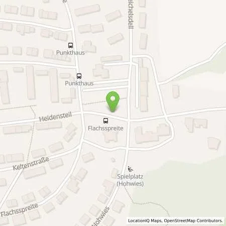 Standortübersicht der Tankstelle IDAR-OBERSTEIN - HEIDENSTEILSTRASSE in 55743 Idar-Oberstein