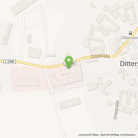 Standortübersicht der Tankstelle OIL! Tankstelle Dittersdorf in 07907 Dittersdorf