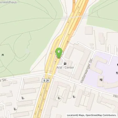 Standortübersicht der Tankstelle Aral Tankstelle in 81377 München