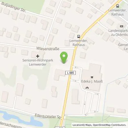Standortübersicht der Tankstelle Shell Lemwerder Stedinger Str. 56a in 27809 Lemwerder