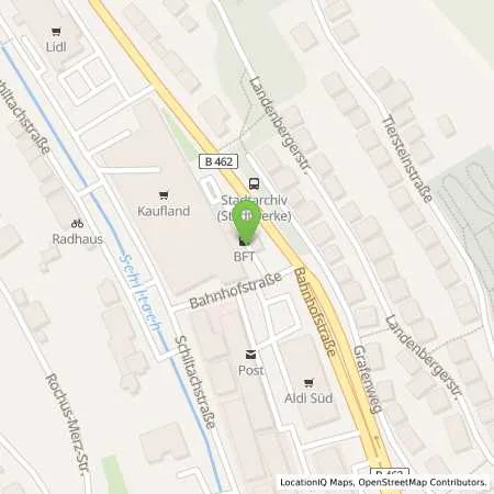 Standortübersicht der Tankstelle Tankstelle Bühler GmbH in 78713 Schramberg