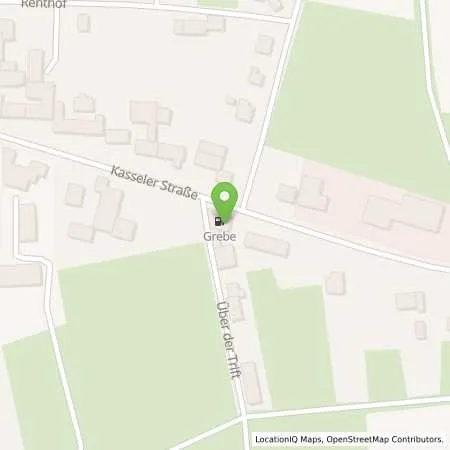 Standortübersicht der Tankstelle Tankzentrum Wolfhagen in 34466 Wolfhagen (Istha)