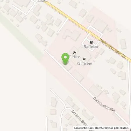 Standortübersicht der Tankstelle Raisa eG in 21279 Hollenstedt