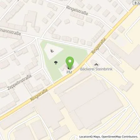 Standortübersicht der Tankstelle PM in 42897 Remscheid