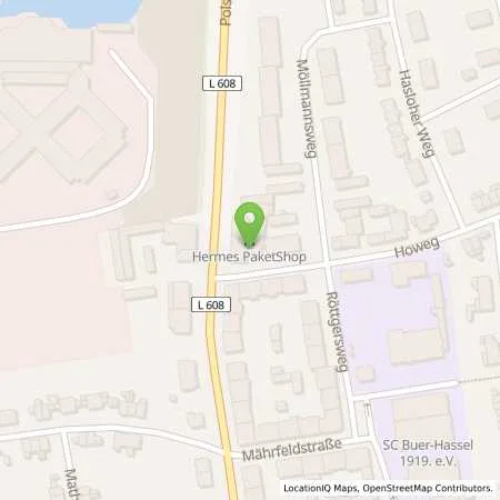 Standortübersicht der Tankstelle Sabine Vehlken in 45896 Gelsenkirchen