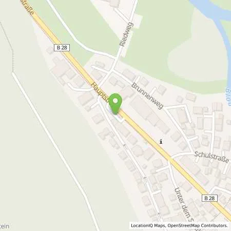 Standortübersicht der Tankstelle Pinoil in 89143 Blaubeuren