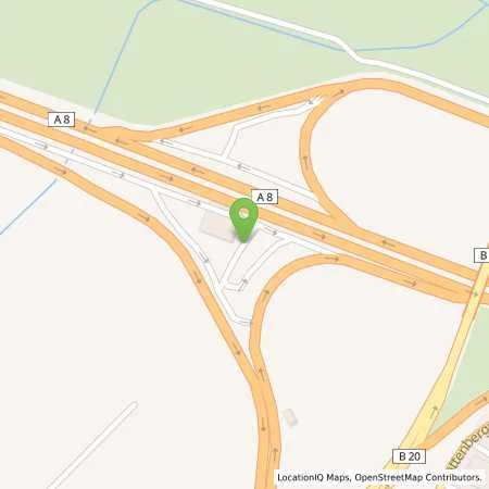 Standortübersicht der Tankstelle Bad Reichenhall Süd in 83451 Piding