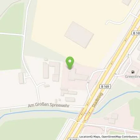 Standortübersicht der Tankstelle Sprint Cottbus Stadtring in 03042 Cottbus