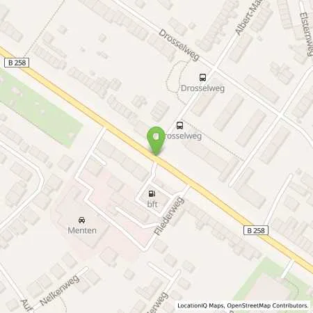 Standortübersicht der Tankstelle bft Aachen in 52078 Aachen