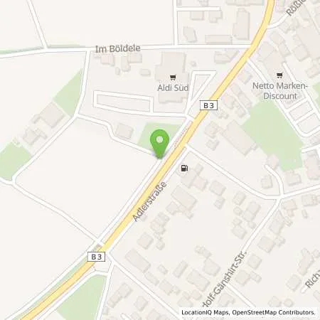 Standortübersicht der Tankstelle Aral Tankstelle in 77948 Friesenheim