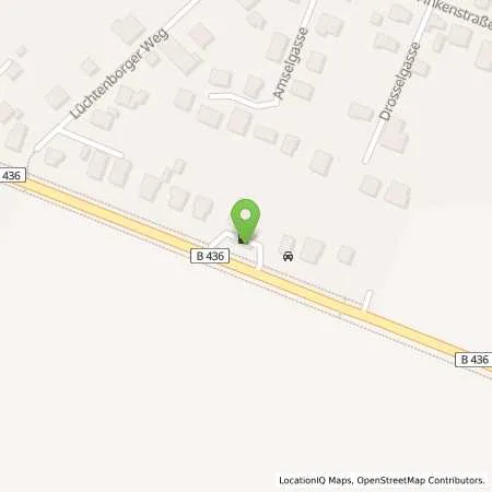 Standortübersicht der Tankstelle Weener in 26826 Weener