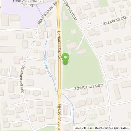 Standortübersicht der Tankstelle Prien Bernauer Str. 49 in 83209 Prien