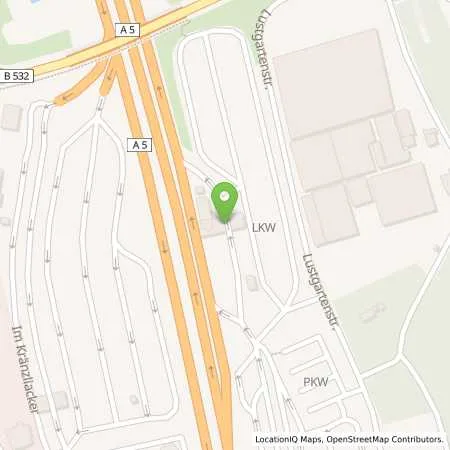 Standortübersicht der Tankstelle Aral Tankstelle, BAT WEIL AM RHEIN in 79576 Weil Am Rhein