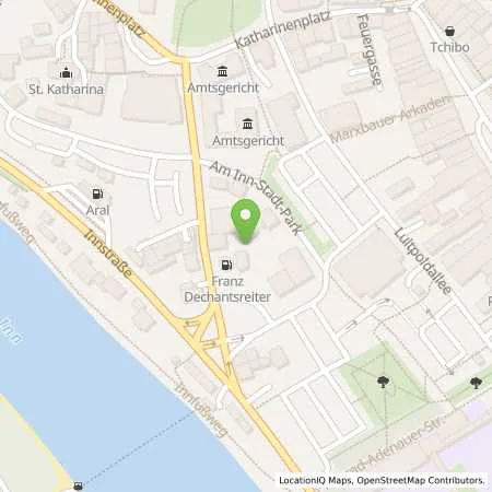 Standortübersicht der Tankstelle Tankstelle Franz Dechantsreiter in 84453 Mühldorf am Inn