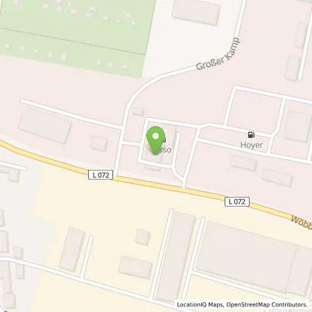 Standortübersicht der Tankstelle Esso Tankstelle in 19288 LUDWIGSLUST