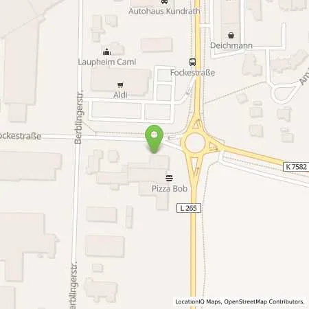 Standortübersicht der Tankstelle RAN Station in 88471 Laupheim